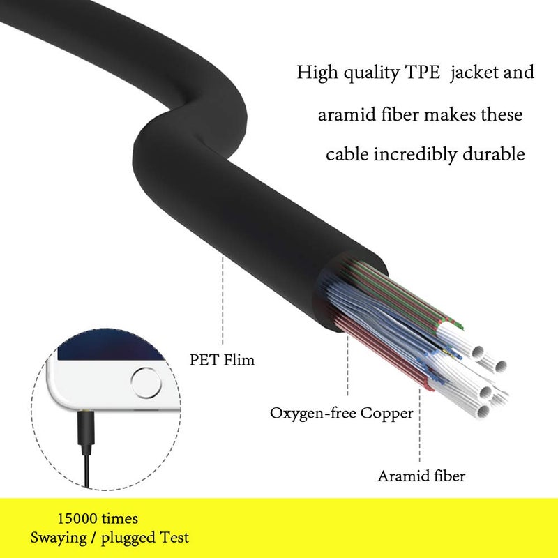 MAXROCK (TM Total Soft Silicon Headphones with Mic Sleep Travel Choice for Cellphones Tablets and 3.5mm Jack (Violet) - Image 5